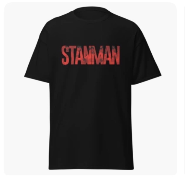 Stanman — Black T-shirt